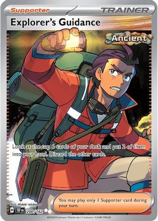 Explorer's Guidance (Full Art) (200) Holofoil - Temporal Forces