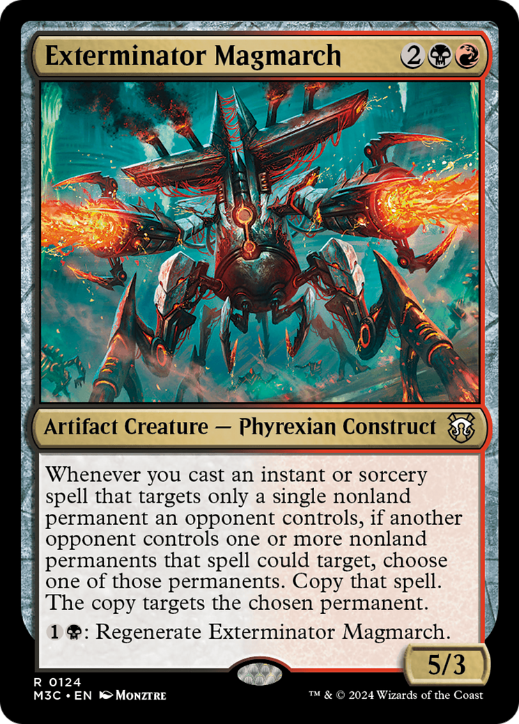 Exterminator Magmarch (124) - Commander: Modern Horizons 3