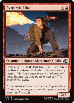 Extremis Elite (763) Foil - Commander: Marvel Super Heroes