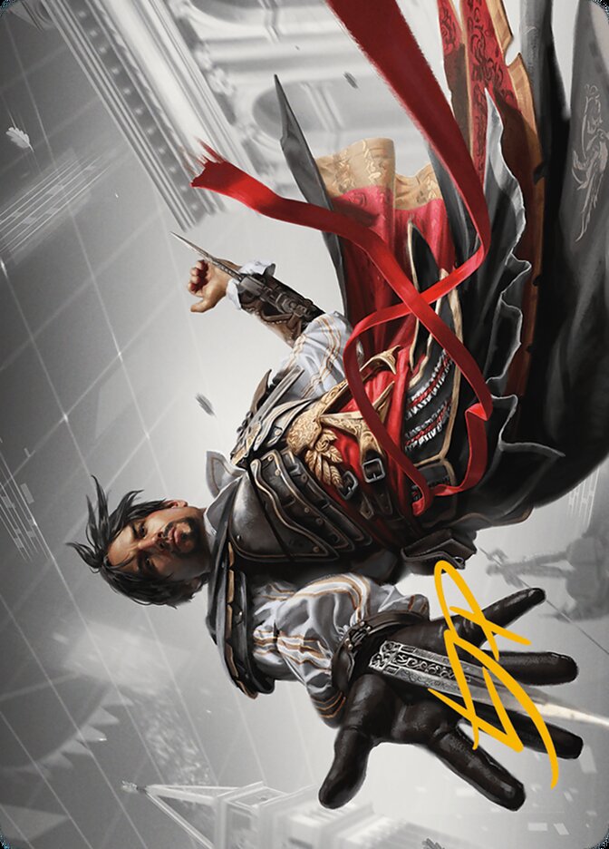 Ezio Auditore da Firenze (013s) Gold-Stamped - Art Series: Assassin's Creed