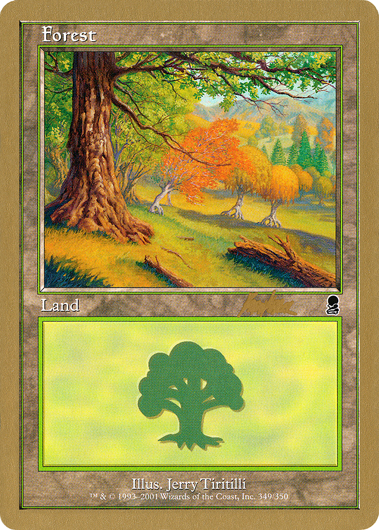 Forest (Retro) (bk349) - World Championship Decks 2002