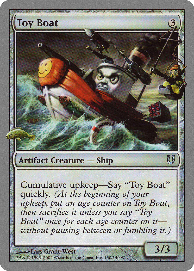 Toy Boat (130) Foil - Unhinged