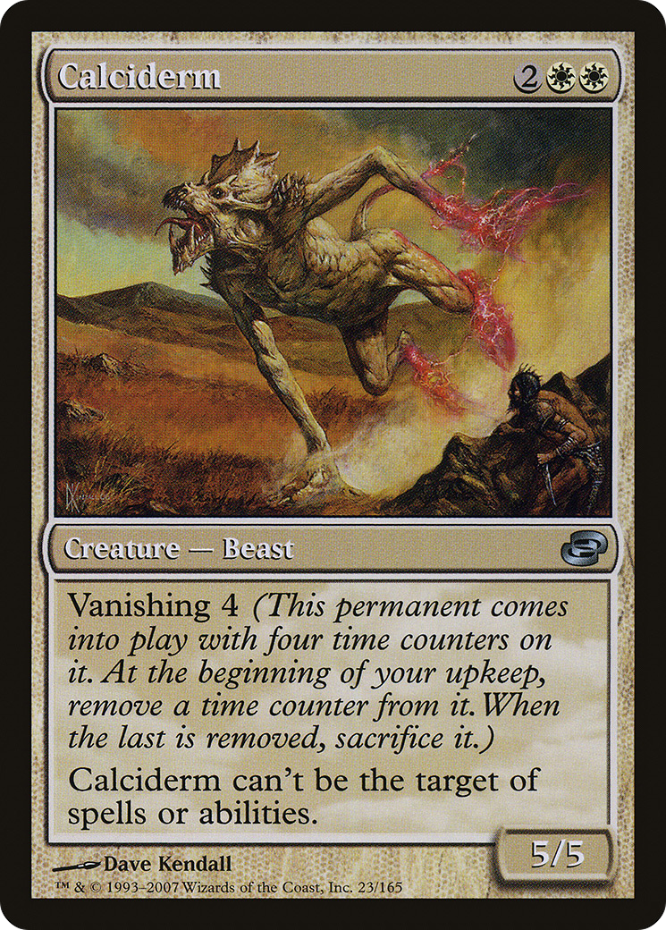 Calciderm (023) Foil - Planar Chaos