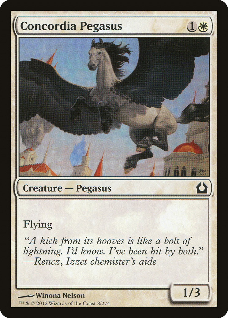 Concordia Pegasus (008) Foil - Return to Ravnica