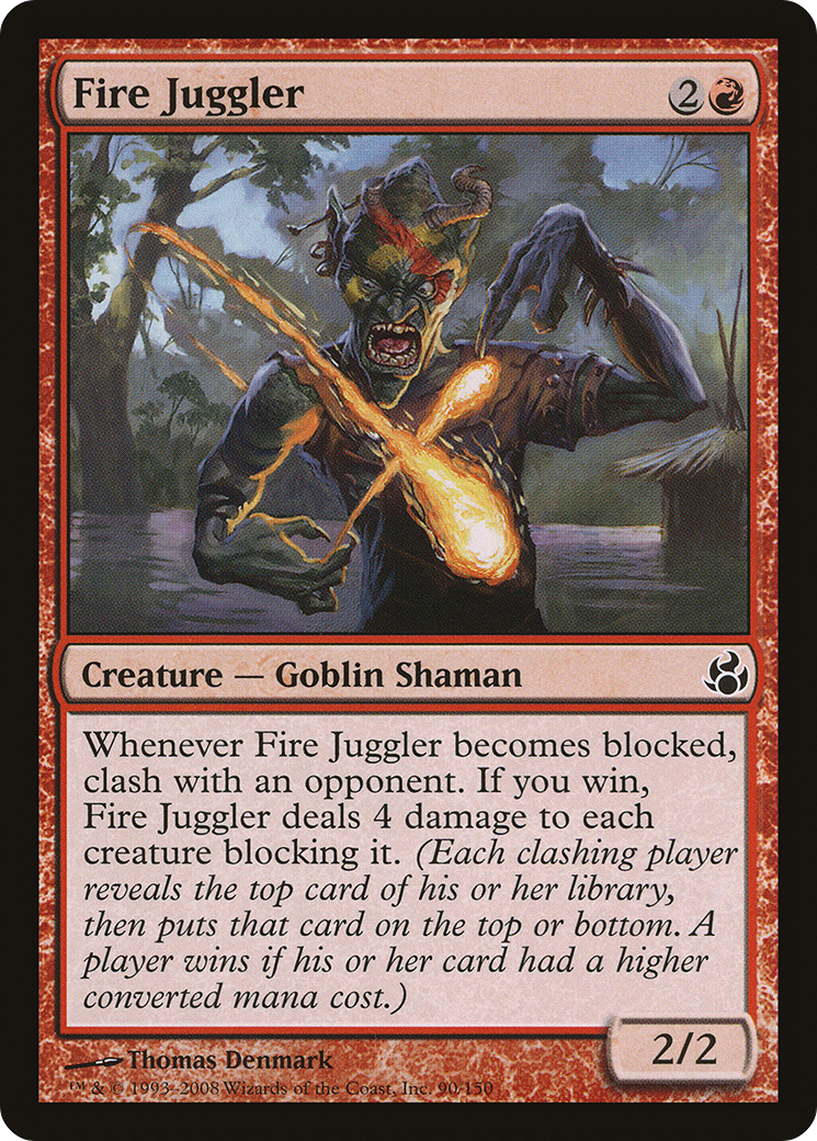 Fire Juggler (090) Foil - Morningtide