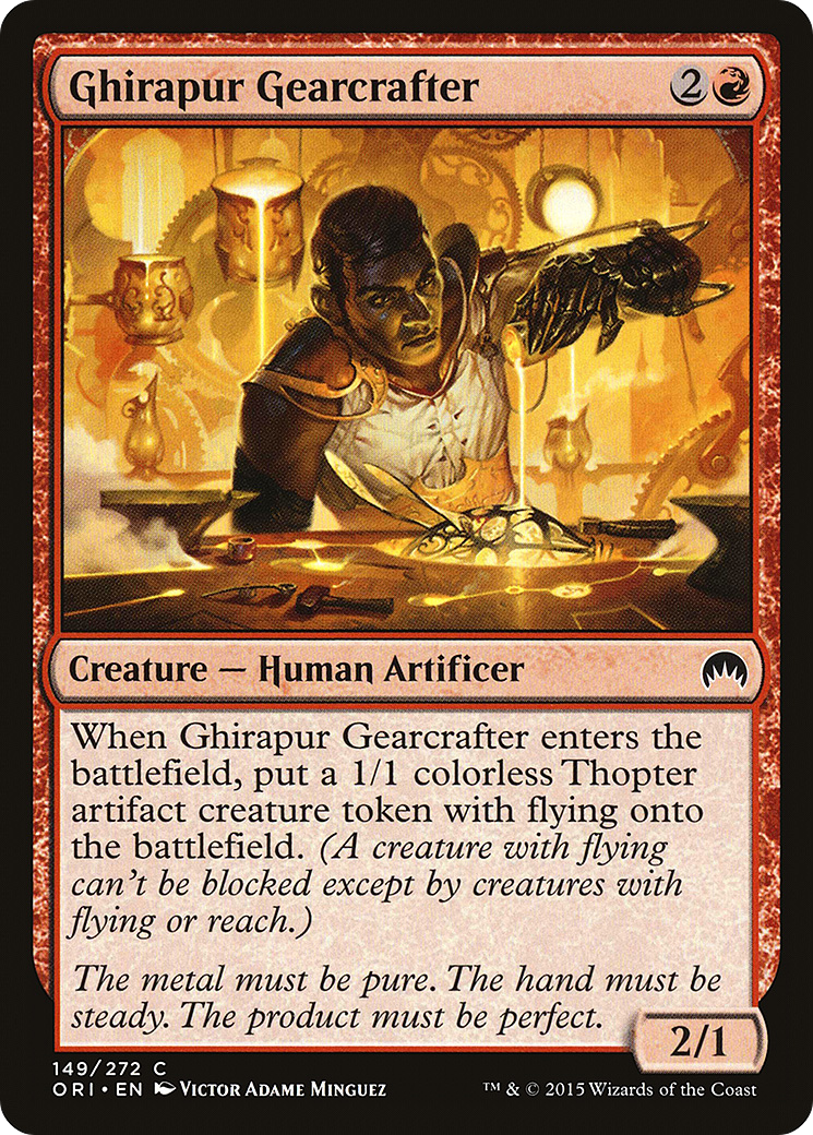 Ghirapur Gearcrafter (149) - Magic Origins