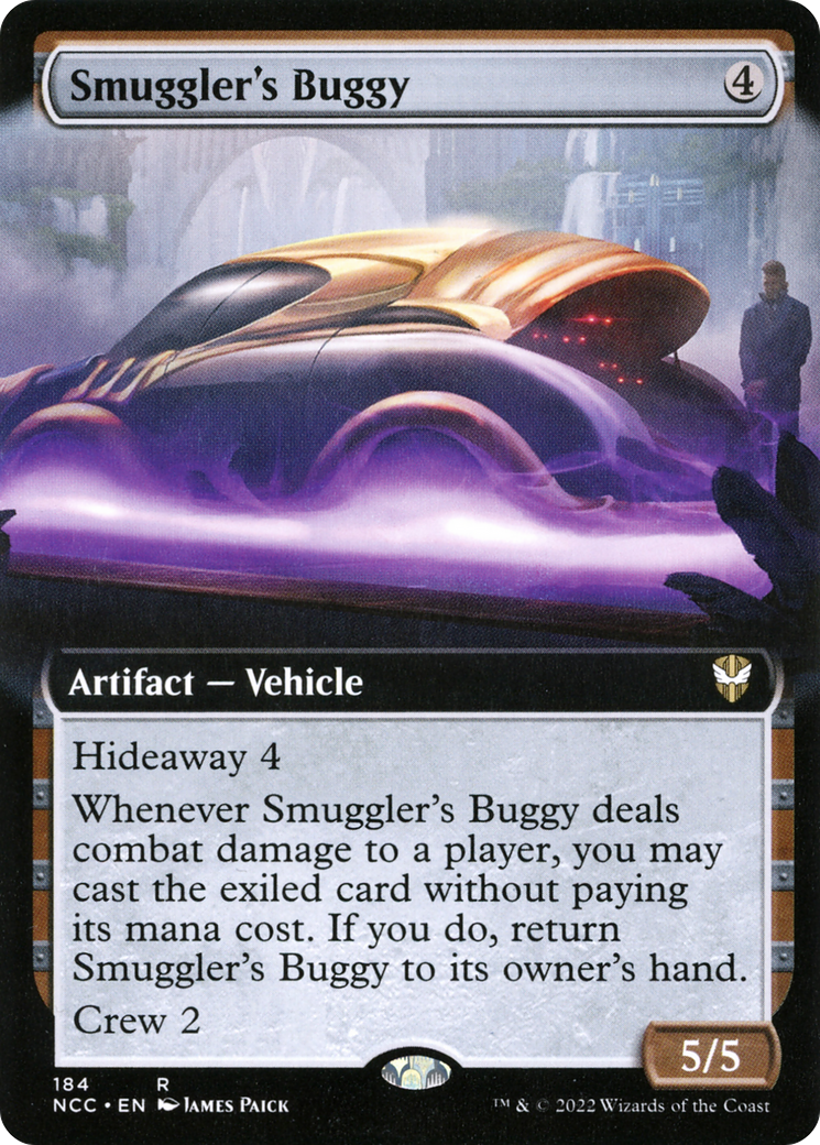 Smuggler's Buggy (Extended Art) (184) - New Capenna Commander