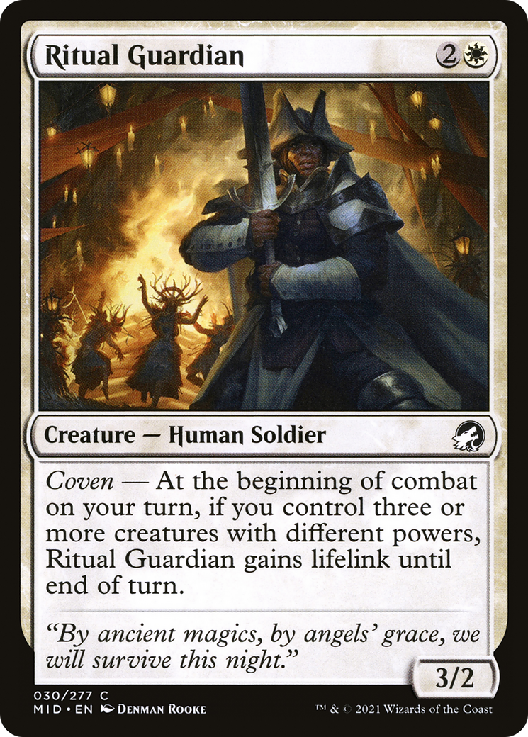 Ritual Guardian (030) Foil - Innistrad: Midnight Hunt