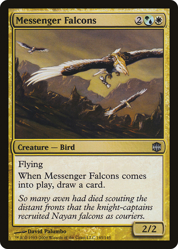 Messenger Falcons (145) - Alara Reborn