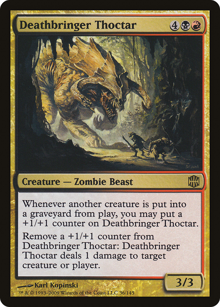Deathbringer Thoctar (036) Foil - Alara Reborn