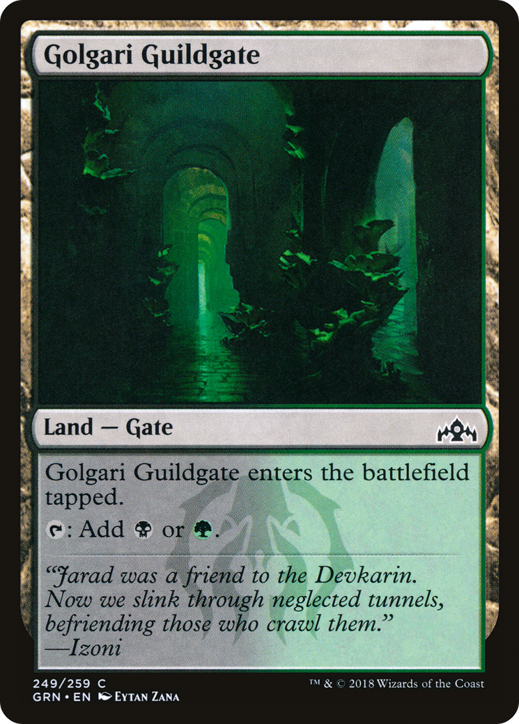 Golgari Guildgate (249) Foil - Guilds of Ravnica