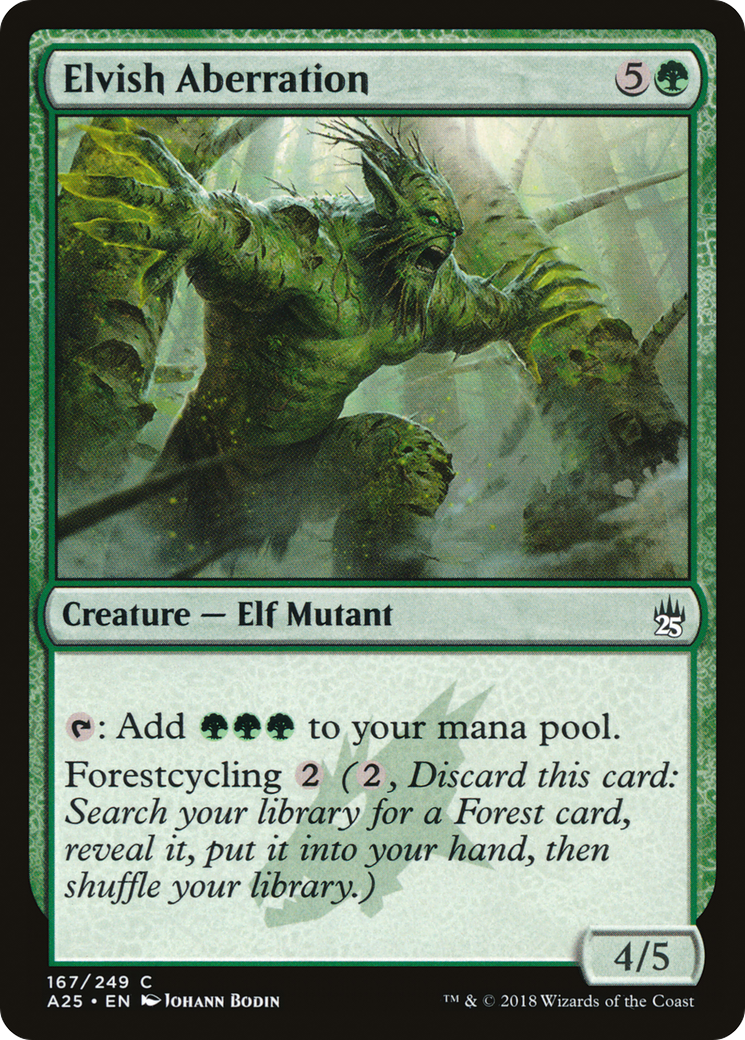 Elvish Aberration (167) Foil - Masters 25