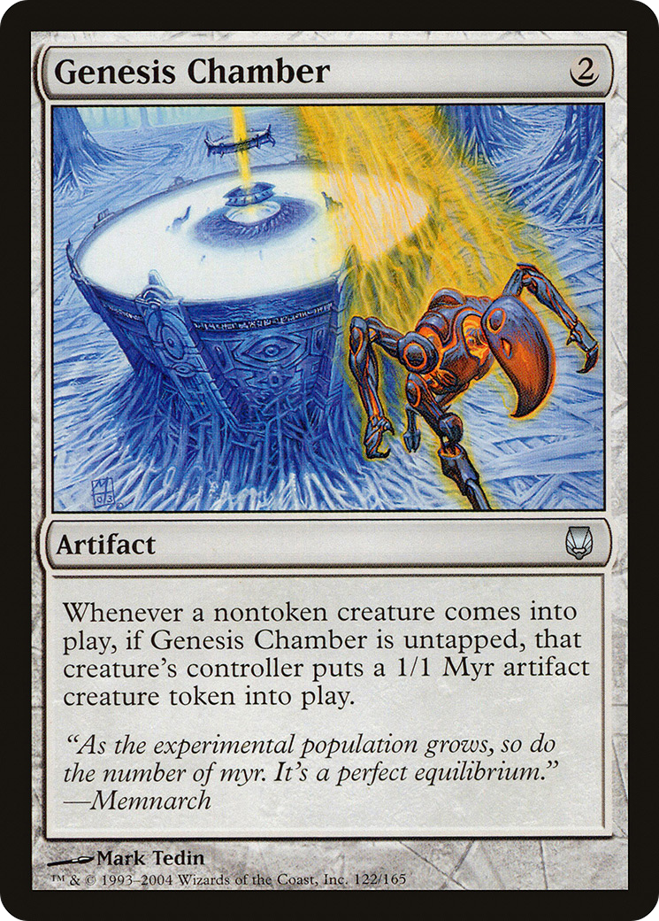 Genesis Chamber (122) Foil - Darksteel