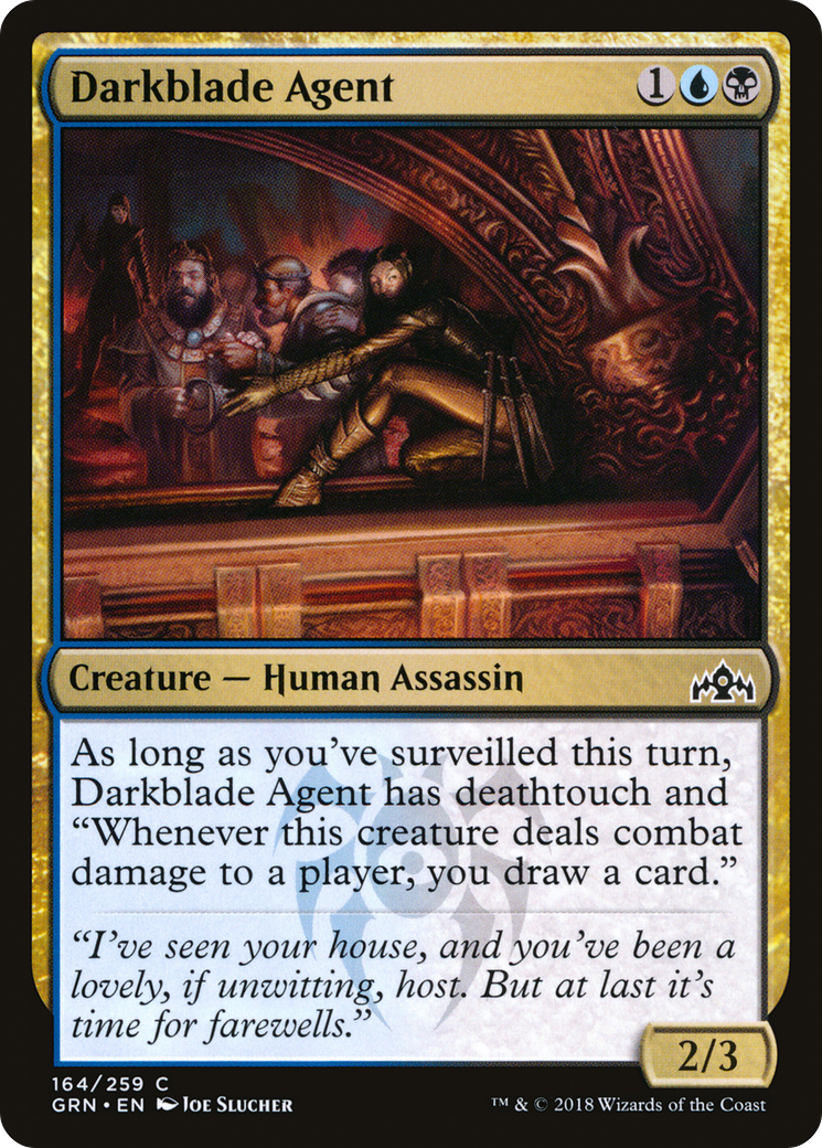 Darkblade Agent (164) - Guilds of Ravnica