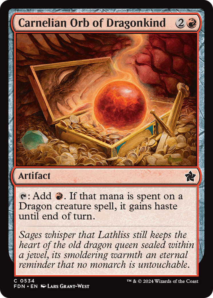 Carnelian Orb of Dragonkind (534)