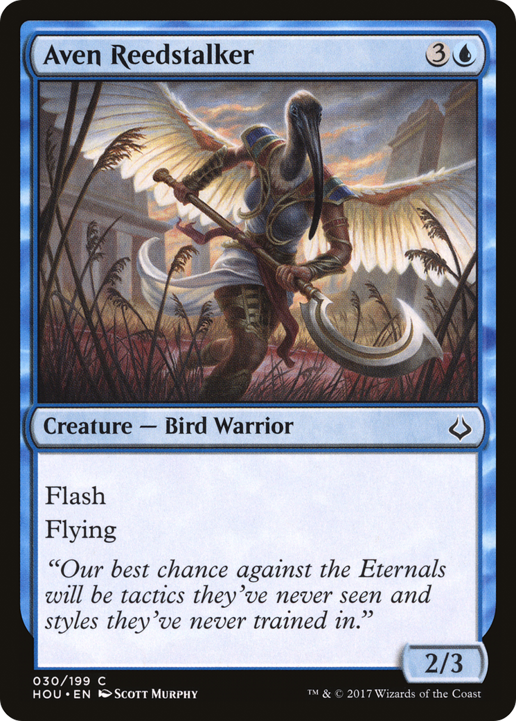Aven Reedstalker (030) - Hour of Devastation
