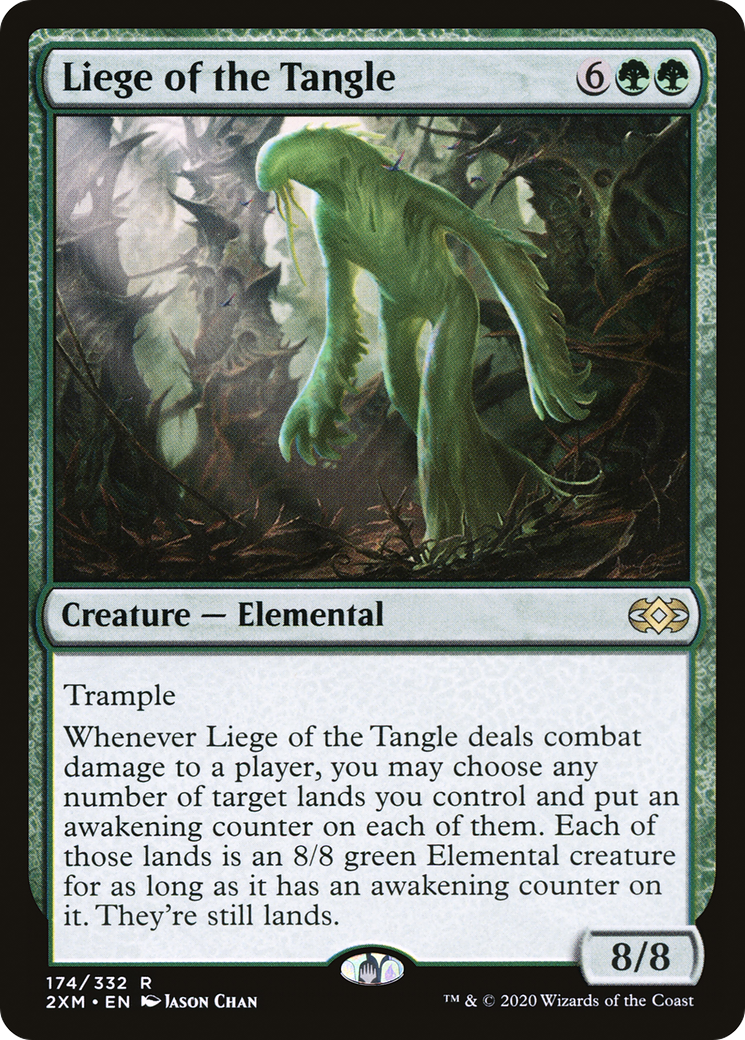 Liege of the Tangle (174) Foil - Double Masters
