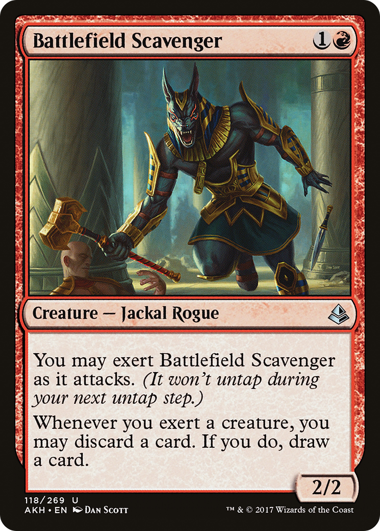 Battlefield Scavenger (118) Foil - Amonkhet