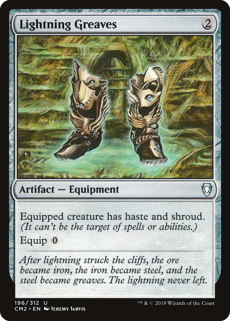 Lightning Greaves (196) - Commander Anthology Volume II