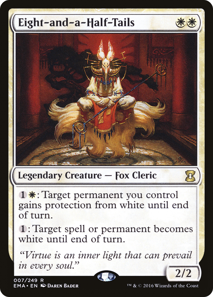 Eight-and-a-Half-Tails (007) Foil - Eternal Masters
