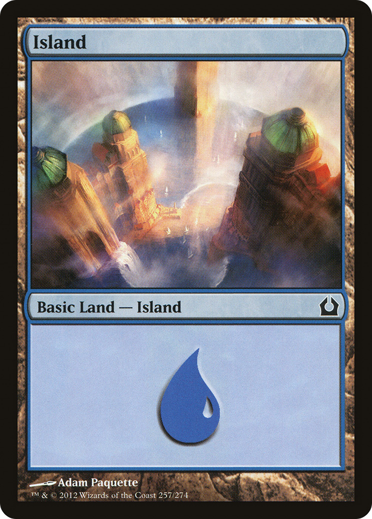 Island (257) Foil - Return to Ravnica