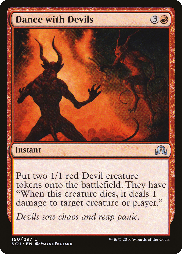 Dance with Devils (150) Foil - Shadows over Innistrad