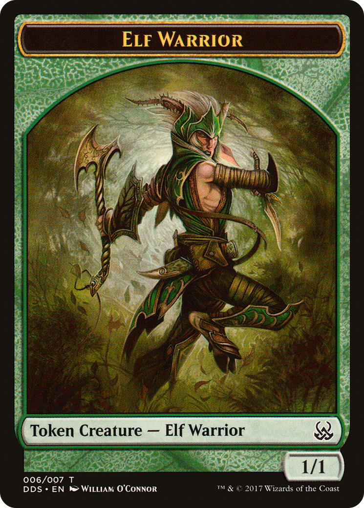 Elf Warrior Token (006) - Duel Decks: Mind vs. Might Tokens