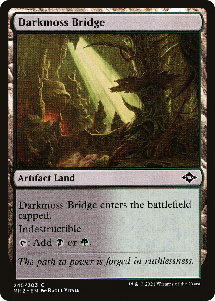 Darkmoss Bridge (245) Foil - Modern Horizons 2