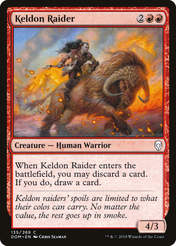 Keldon Raider (135) - Dominaria