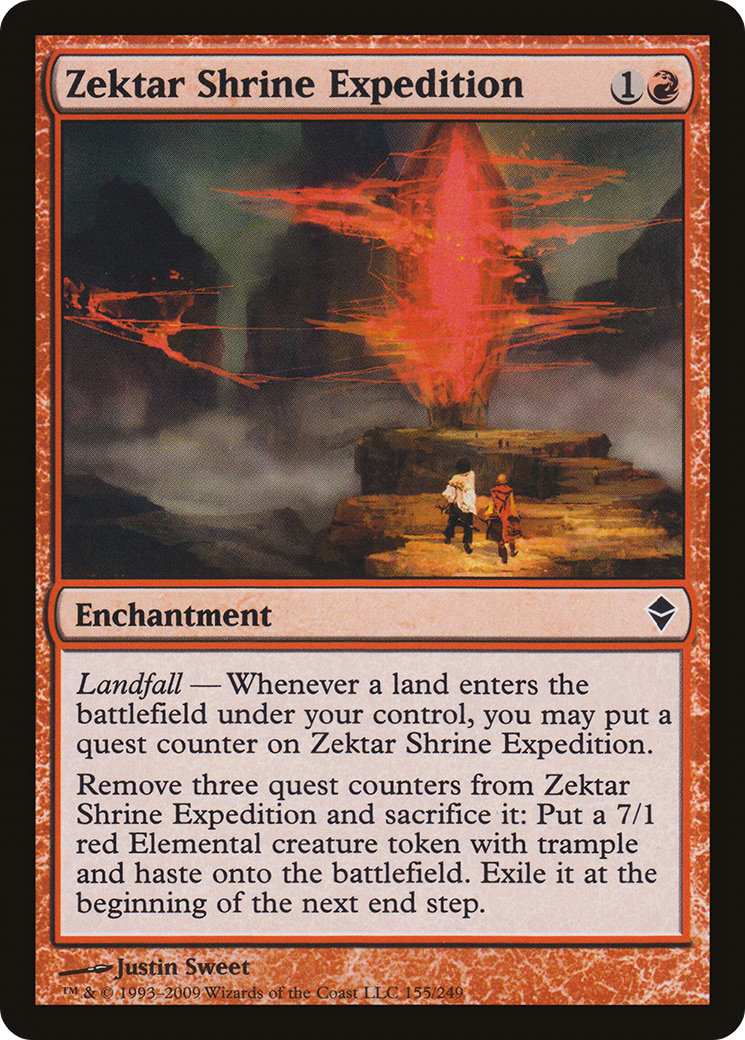 Zektar Shrine Expedition (155) Foil - Zendikar