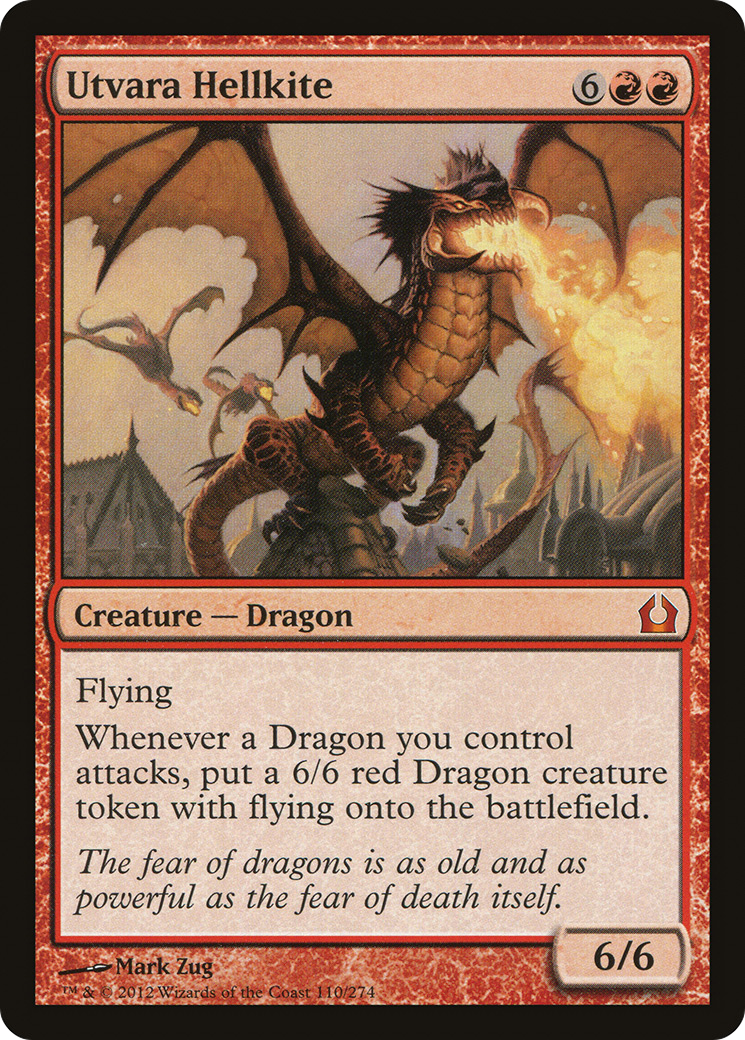 Utvara Hellkite (110) Foil - Return to Ravnica