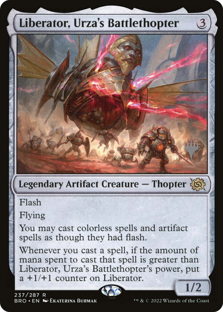Liberator, Urza's Battlethopter (237p) - The Brothers' War Promos