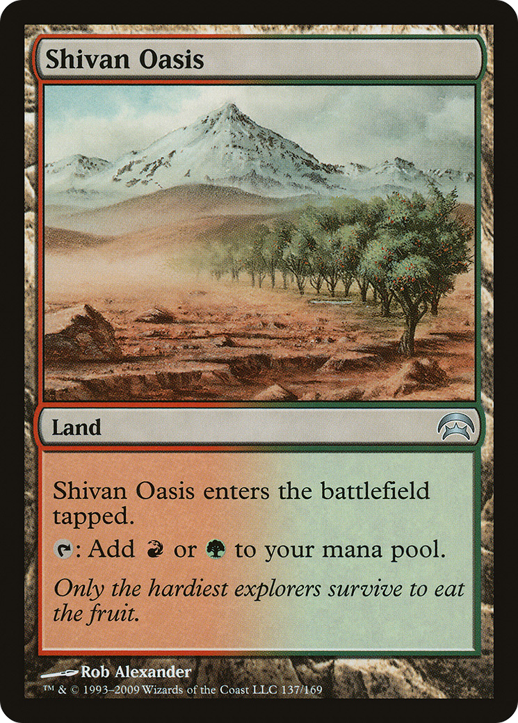 Shivan Oasis (137) - Planechase