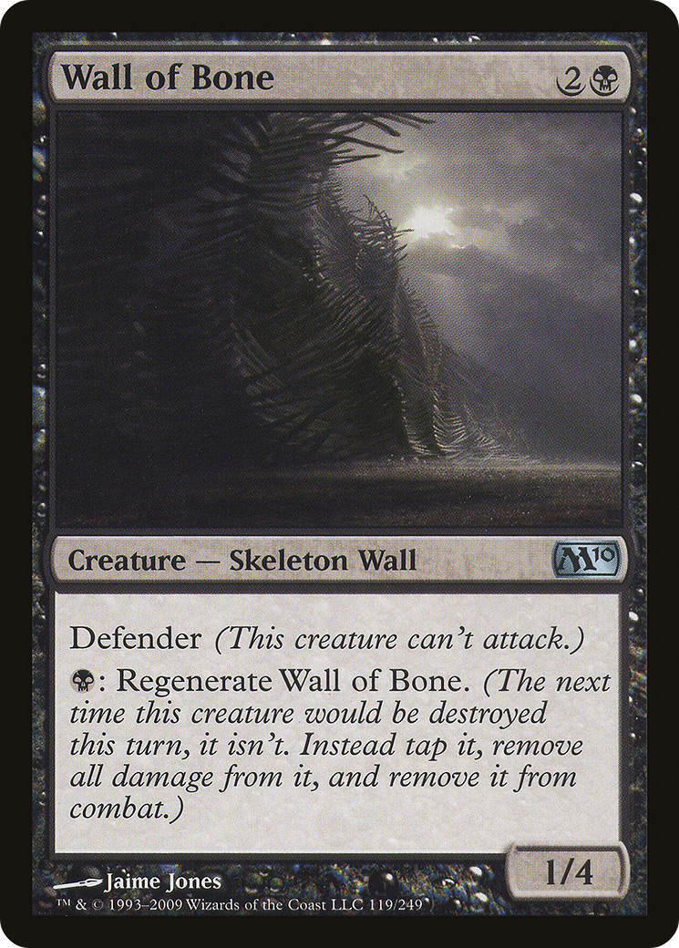 Wall of Bone (119) - Magic 2010