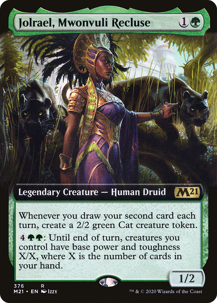 Jolrael, Mwonvuli Recluse (Extended Art) (376) Foil - Core Set 2021