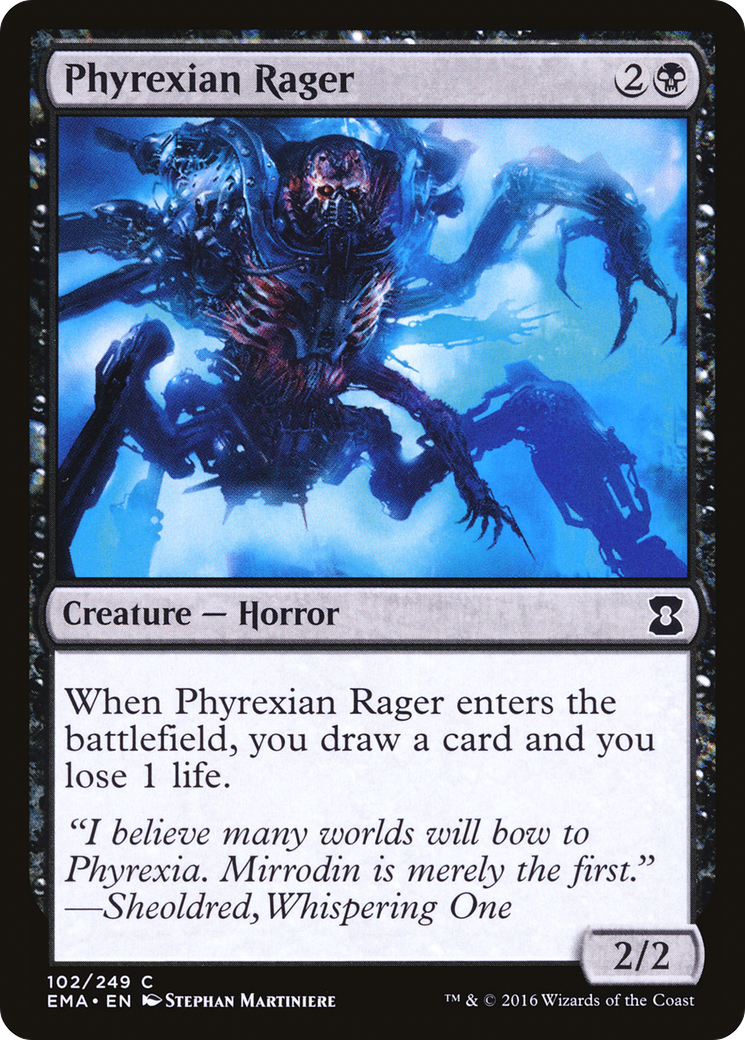 Phyrexian Rager (102) - Eternal Masters