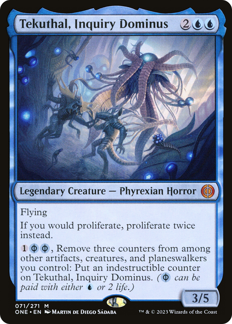 Tekuthal, Inquiry Dominus (071) - Phyrexia: All Will Be One