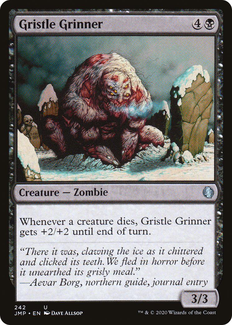 Gristle Grinner (242) - Jumpstart