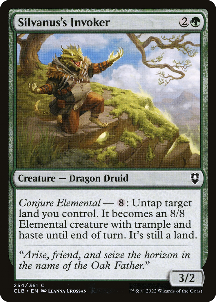 Silvanus's Invoker (254) - Commander Legends: Battle for Baldur's Gate