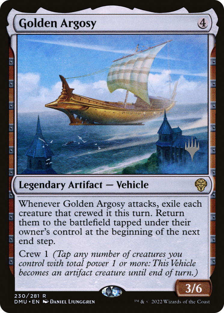 Golden Argosy (230p) Foil - Dominaria United Promos