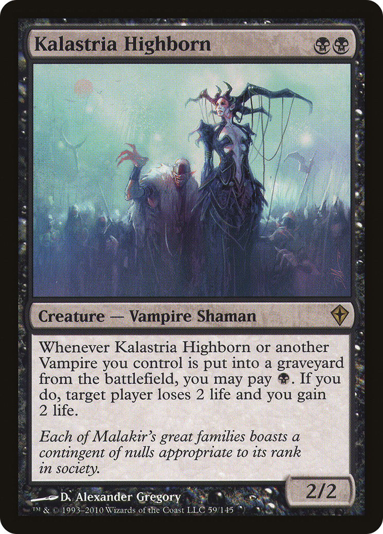 Kalastria Highborn (059) Foil - Worldwake