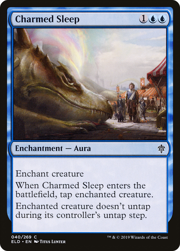 Charmed Sleep (040) Foil - Throne of Eldraine