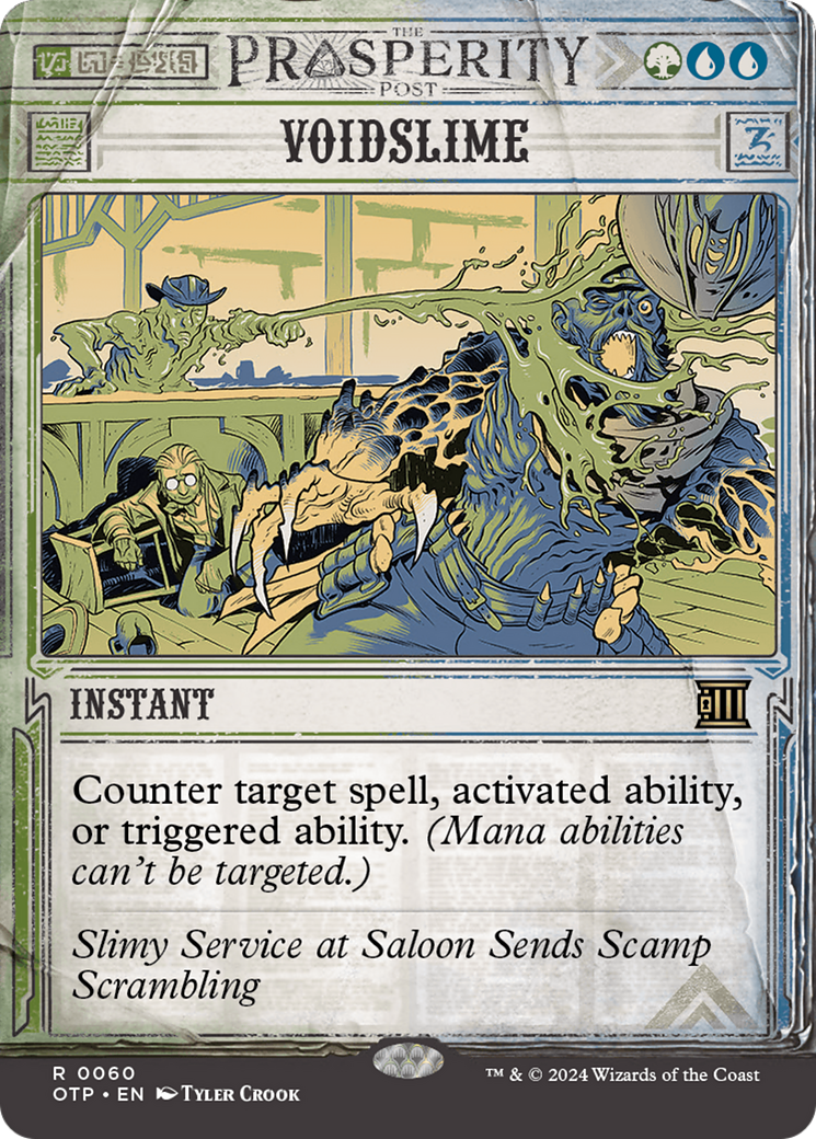 Voidslime (Showcase) (060) Foil - Breaking News