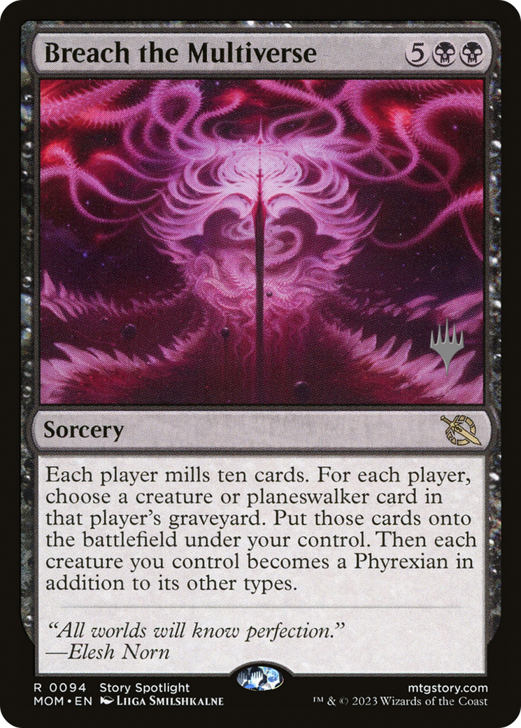 Breach the Multiverse (94p) Foil - March of the Machine Promos