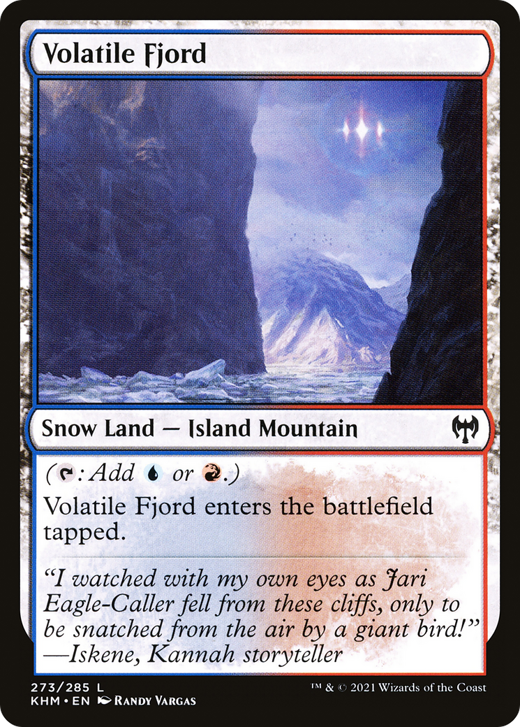 Volatile Fjord (273) Foil - Kaldheim