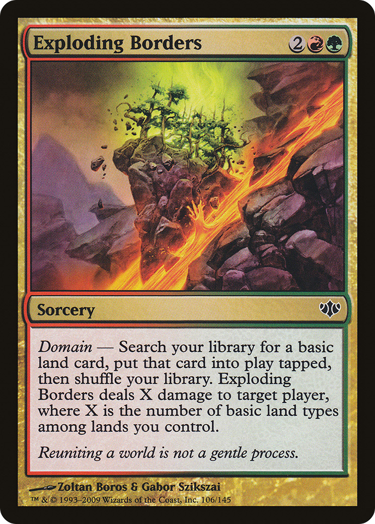 Exploding Borders (106) - Conflux