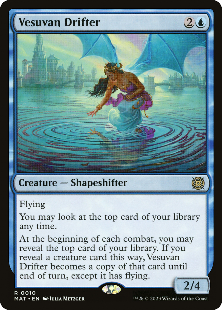 Vesuvan Drifter (010) Foil - March of the Machine: The Aftermath