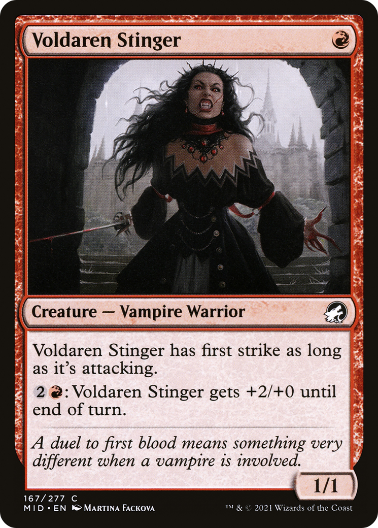 Voldaren Stinger (167) Foil - Innistrad: Midnight Hunt