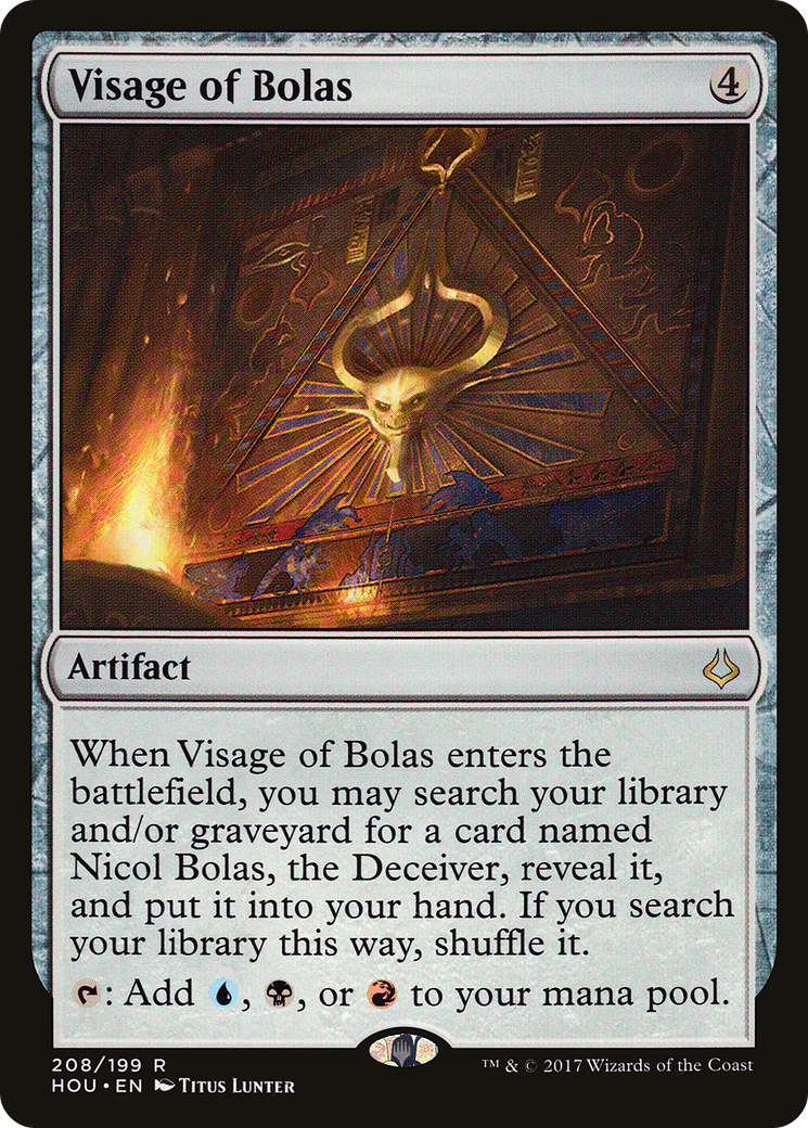 Visage of Bolas (208) - Hour of Devastation