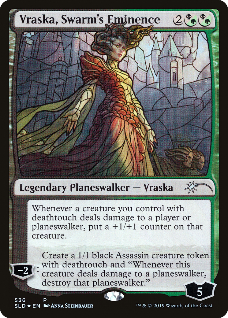 Vraska, Swarm's Eminence (536) Foil - Secret Lair Drop